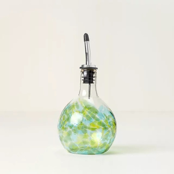 Other - Handblown Glass Olive Oil Pourer